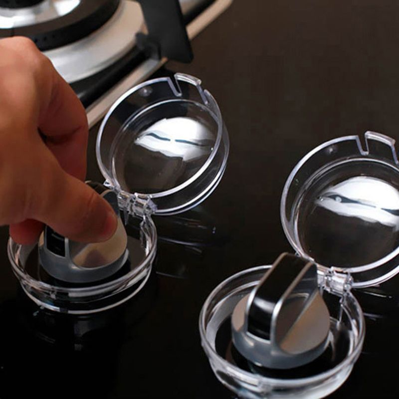 Transparent Oven Knob Covers (6pcs)